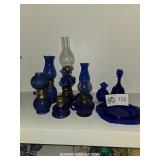COBALT BLUE LAMPS
