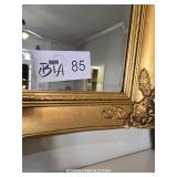 LARGE MIRROR, AND D?COR ITEMS