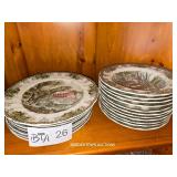 THE FRIENDLY VILLAGE BY JOHNSON BROS. DISH SET