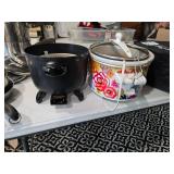 CROCK POT AND DEEP FRYER