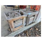 TWO CRATES OF CERAMIC TILE