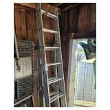 ALUMINUM EXTENSION LADDER