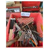 CRATE OF MISC. TOOLS