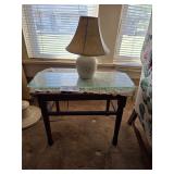 LAMP AND TABLE