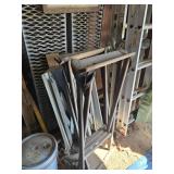 SNOW SHOVEL, SAW HORSES, RAMPS