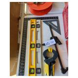 GROUP OF LEVELS AND CLAMPS