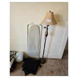 FLOOR LAMP AND MISC. ITEMS