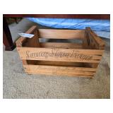 DECORATIVE WOOD CRATE