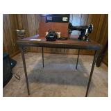 SEWING TABLE WITH MACHINE