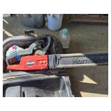 HOMELITE CHAIN SAW, GUN CASE,