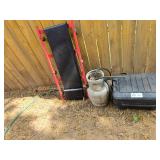 MECHANICS CREEPER, AIR TANK, TOTE