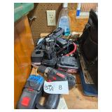 DRILL, BATTERIES, CHARGERS