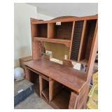 TWO PIECE OFFICE DESK
