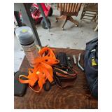 BATTERIES, CHARGER, TWO DOLLAR BILL