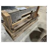 VINTAGE WOOD TOOL BOX