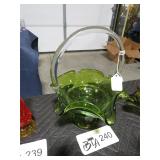 GREEN GEORGIAN BASKET