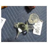 BIRD ART GLASS STOPPER, MISC.