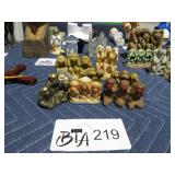 COLLECTION OF THREE WISE MONKEYS