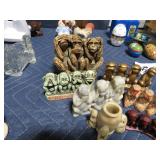 COLLECTION OF THREE WISE MONKEYS