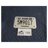 VINTAGE OKLAHOMA LICENSE PLATE