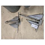 PAIR OF ANCHORS