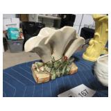 MCCOY TRIPLE CALLA LILY VASE