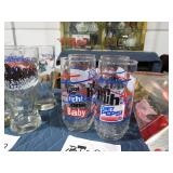 SET OF 4 DIET PEPSI GLASSES
