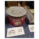 VINTAGE FOLGERS COFFEE CAN
