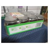 CASE OF CANNING JARS