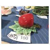 MCCOY RED APPLE WALL POCKET