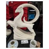 VINTAGE ROYAL HAEGER WHITE GAZELLE