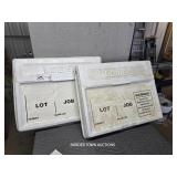JOBSITE PERMIT BOXES X 2