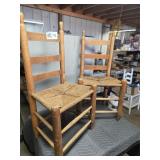 ANTIQUE CHAIRS X2