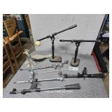 MUSIC STAND / BASE DRUM PEDAL / BOOM STANDS /...