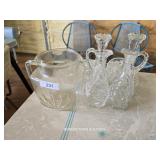 CUT GLASS ITEMS