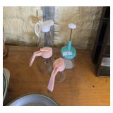 Syrup Dispensers & Hand Chopper