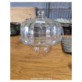 GLASS CAKE STAND