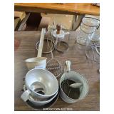 COLLECTION OF CANNING FUNNELS