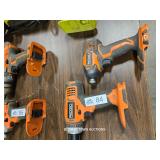 RIGID BRAND BATTERY POWERED DRILL SET