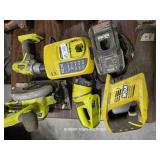 RYOBI BRAND TOOLS SET WITH CHARGER