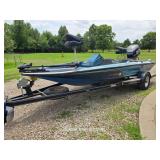 SKEETER BRAND BOAT W/ YAMAHA 150 PROV MOTOR &...