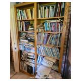 VERY LARGE COLLECTION OF BOOKS AND MISC.