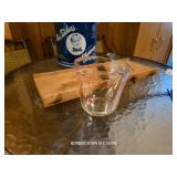 KRAUT  CUTTER, SHORTENING CAN, MEAUSURING CUP