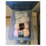 YARN, SEWING BOOKS, MISC.