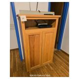 SHELF, TV, CART, CD'S