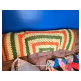 QUILT TOP, AFGAN