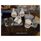MUGS, MUG TREE, SALT & PEPPER SHAKERS
