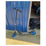 Halo Folding Kick Scooter, Black and Blue