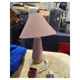Pink Table Lamp and Skullcandy Indy Evo Earbuds