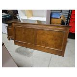 Wooden Bed Frame Set with Headboard and Footboard